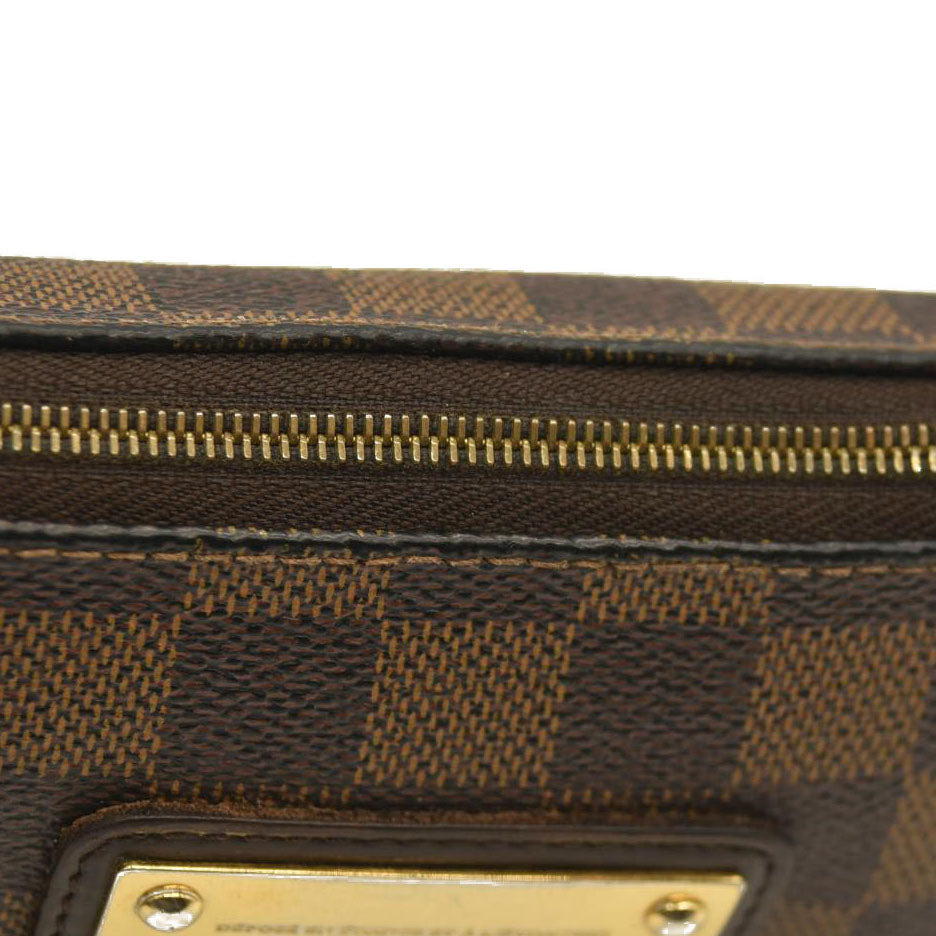 Louis Vuitton  Damier Ebene Eva Clutch DU1150