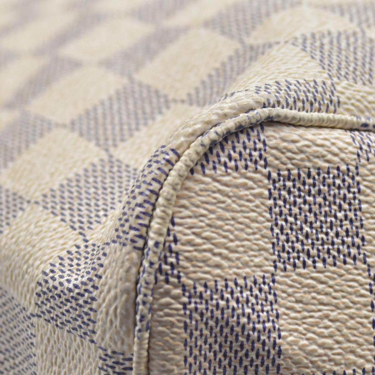 $2240 LOUIS VUITTON Damier Azur Neverfull GM FL2114