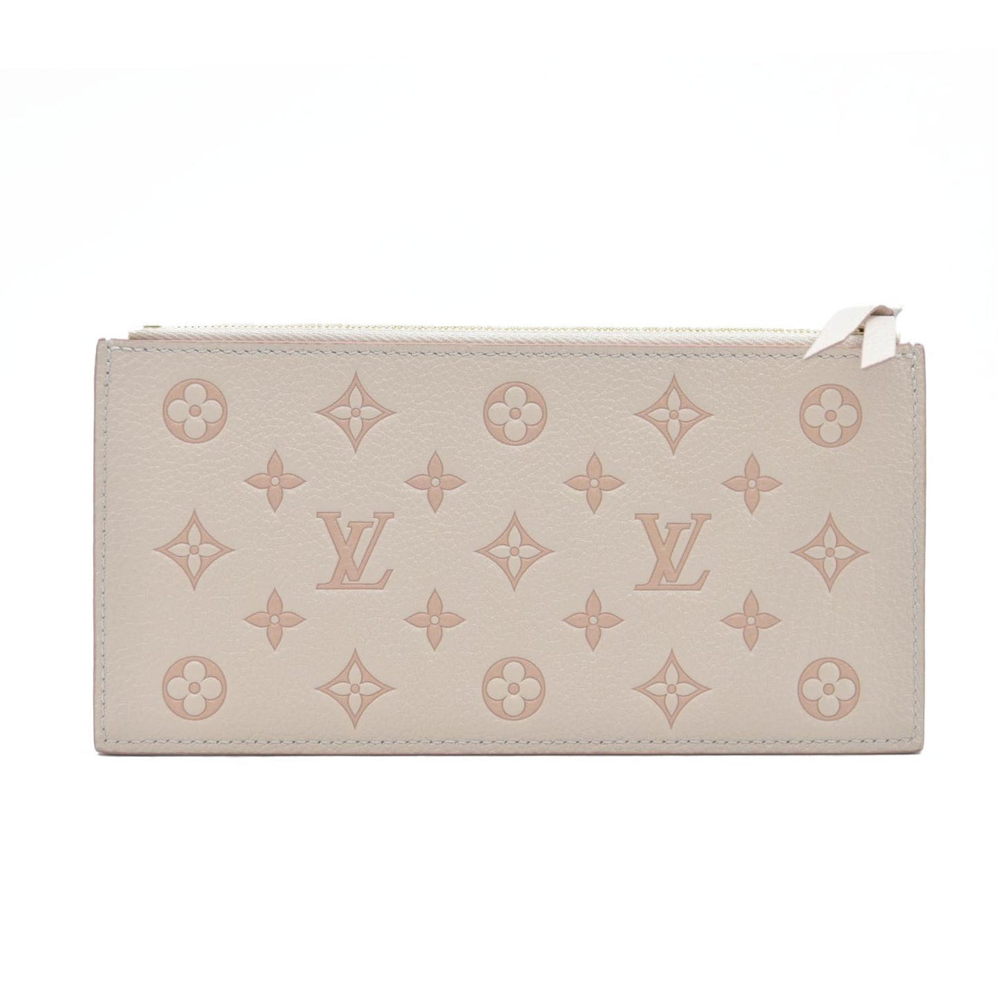 AUCTION $1990 Louis Vuitton House's signature Monogram Pochette Félicie Zipper Pocket