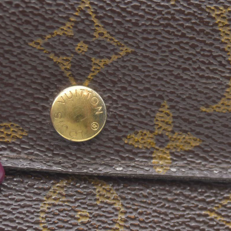 LOUIS VUITTON Monogram Alexandra Trifold Wallet