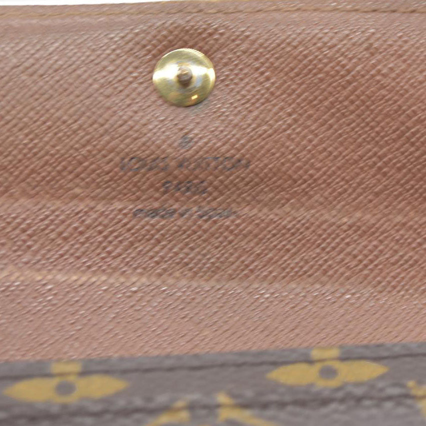 LOUIS VUITTON Monogram Alexandra Trifold Wallet