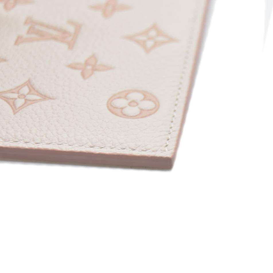 AUCTION $1990 Louis Vuitton House's signature Monogram Pochette Félicie Zipper Pocket