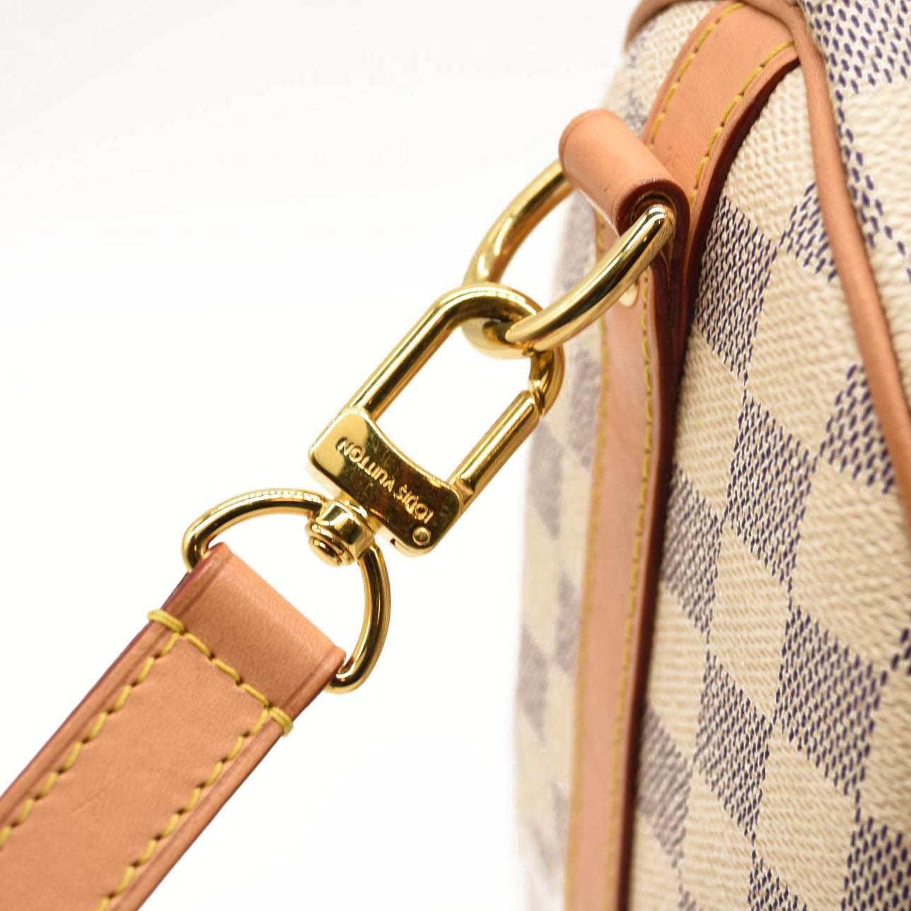 LOUIS VUITTON Damier Azur Nautical Speedy Bandouliere 25