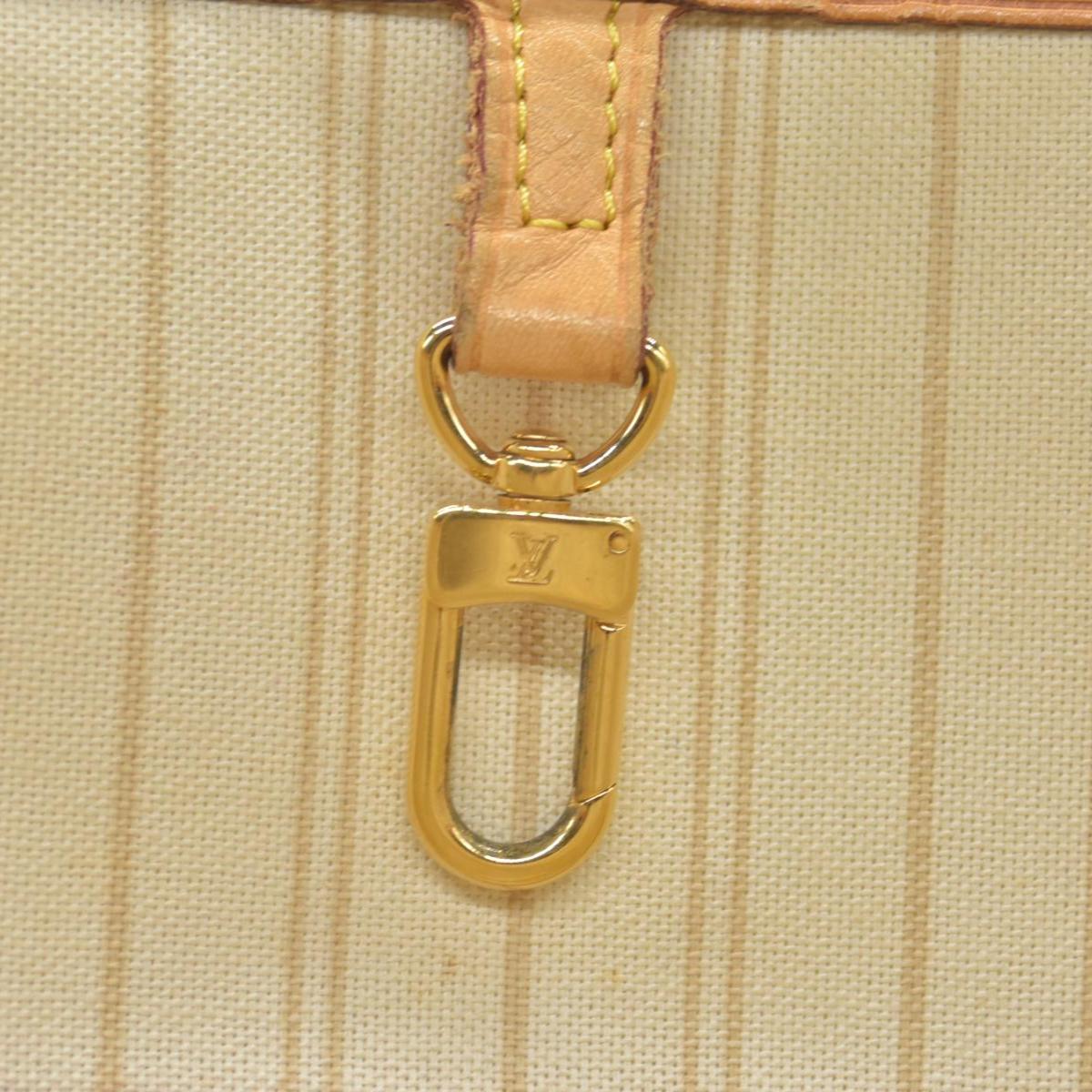 $2240 LOUIS VUITTON Damier Azur Neverfull GM FL2114