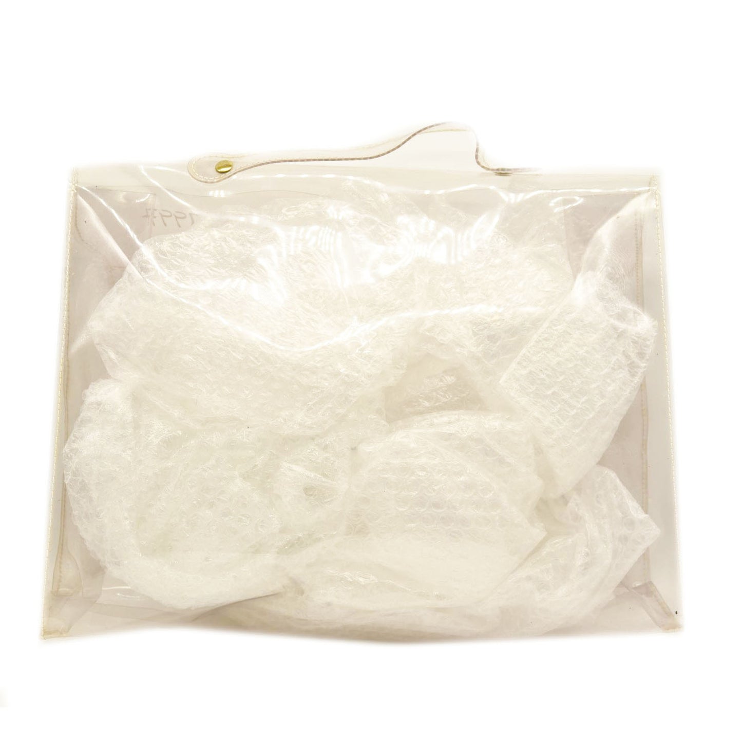 Hermes  Vinyl Souvenir De L'Exposition Kelly Transparent