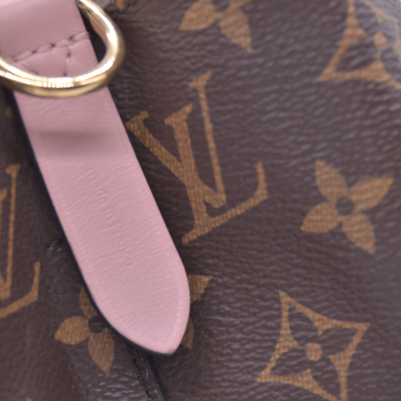 $2370 2017 Louis Vuitton Monogram Neonoe MM Rose Poudre MI1157