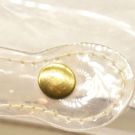 Hermes  Vinyl Souvenir De L'Exposition Kelly Transparent