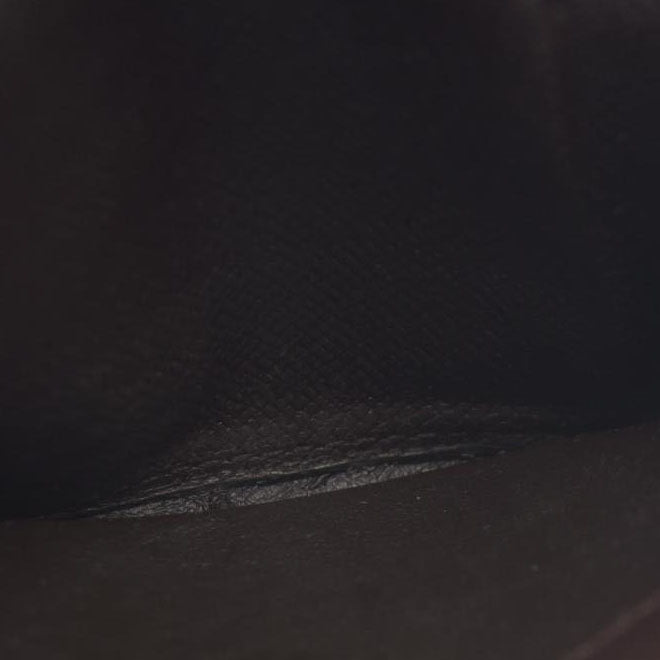 Louis Vuitton Damier Porte Monnaie Plat Coin Purse Wallet Brown MI0032