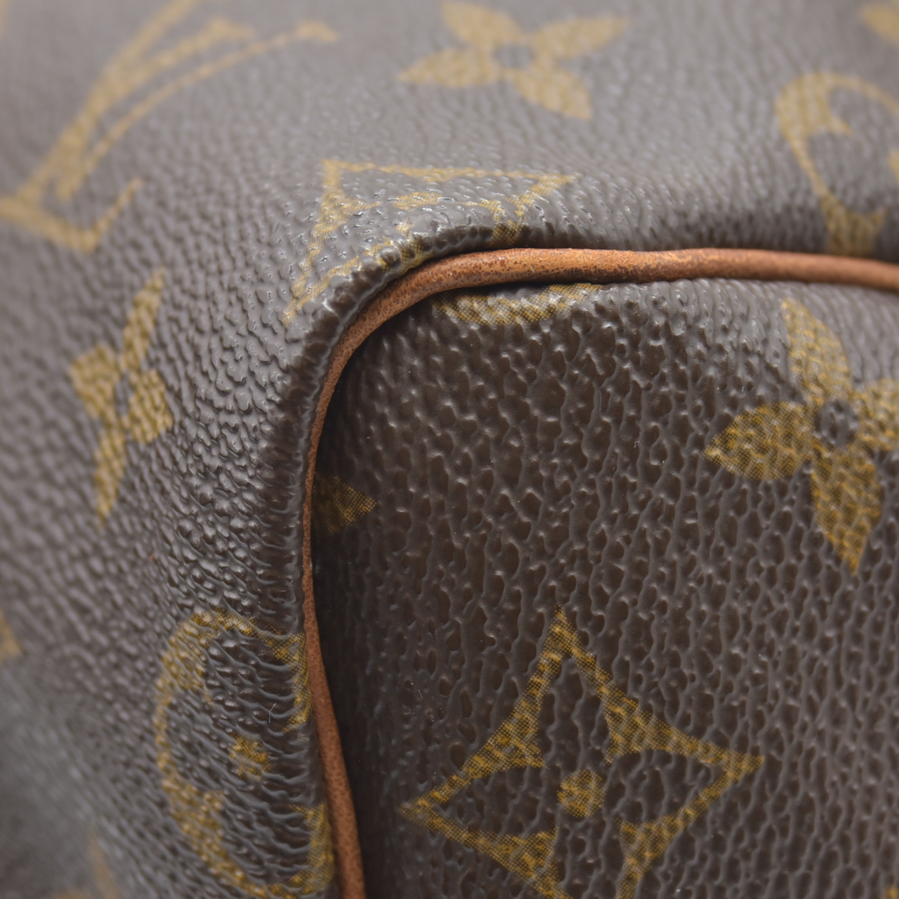 $1490 1995 Louis Vuitton Speedy 25 Handbag Brown Monogram SP0915