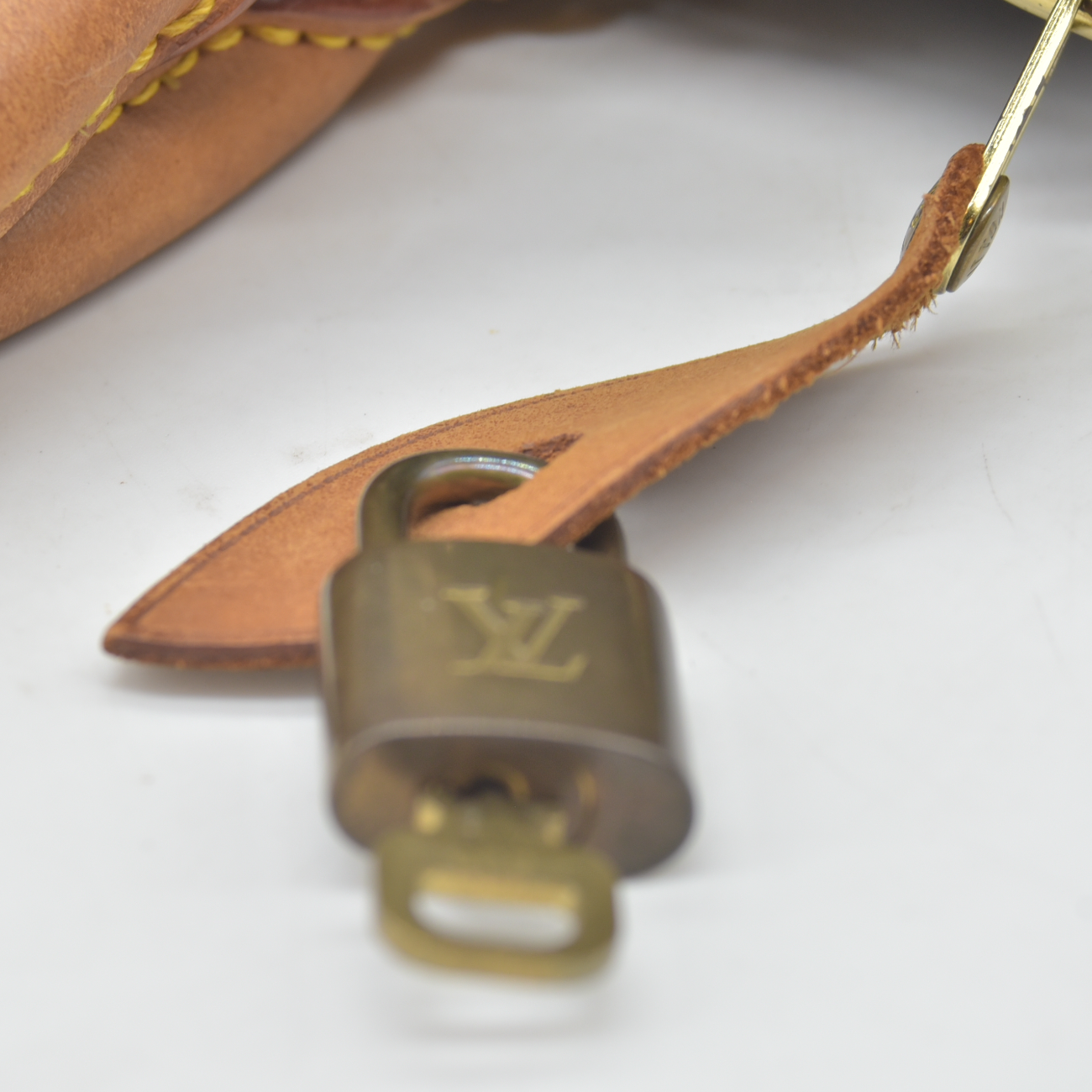 $1490 1995 Louis Vuitton Speedy 25 Handbag Brown Monogram SP0915