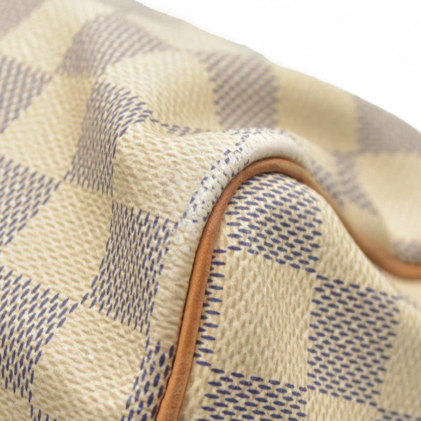 $1940 Louis Vuitton  Damier Azur Speedy Bandouliere 25 DU1154