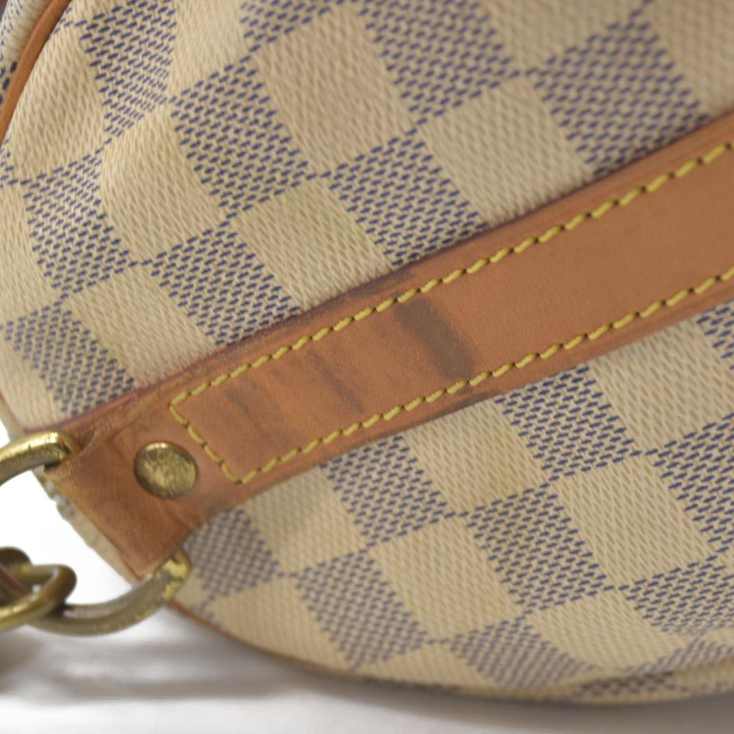 $1940 Louis Vuitton  Damier Azur Speedy Bandouliere 25 DU1154