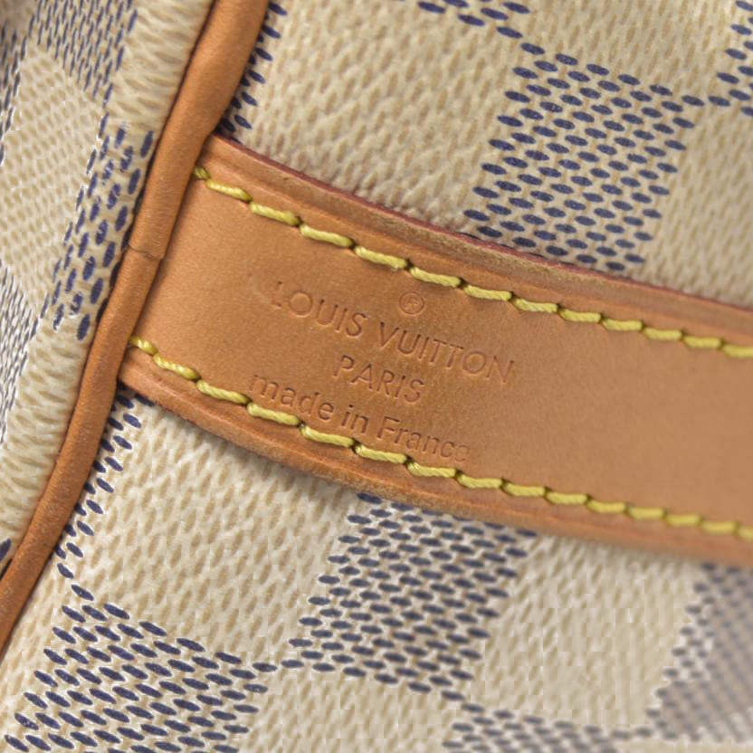 $1940 Louis Vuitton  Damier Azur Speedy Bandouliere 25 DU1154