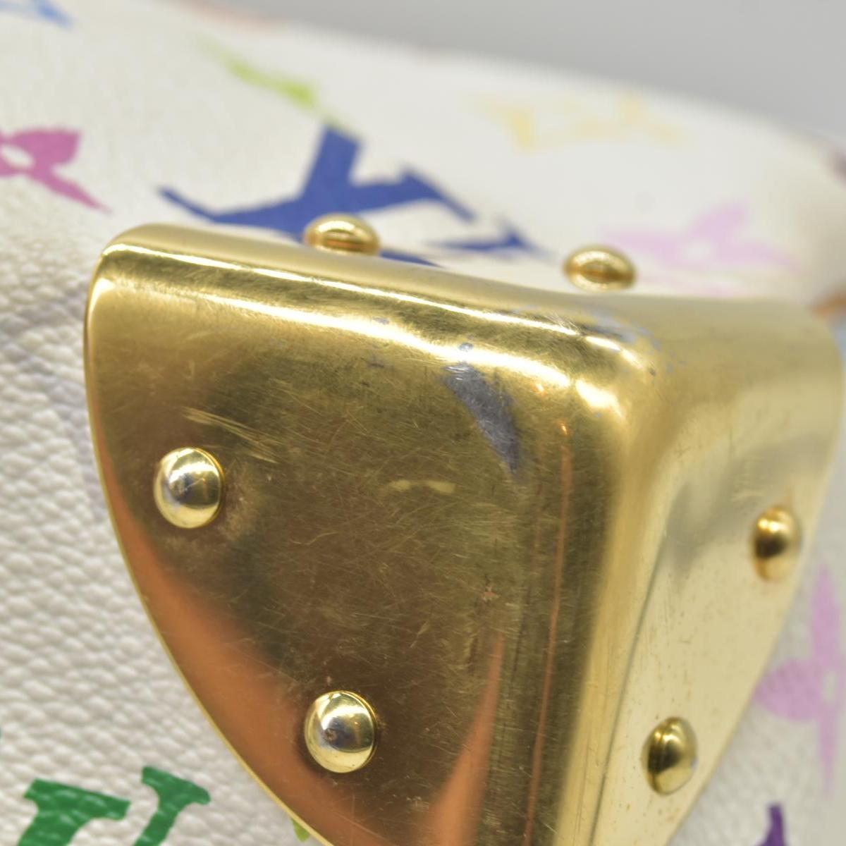 $3150 Louis Vuitton Monogram Multicolor Speedy 30 White Murakami