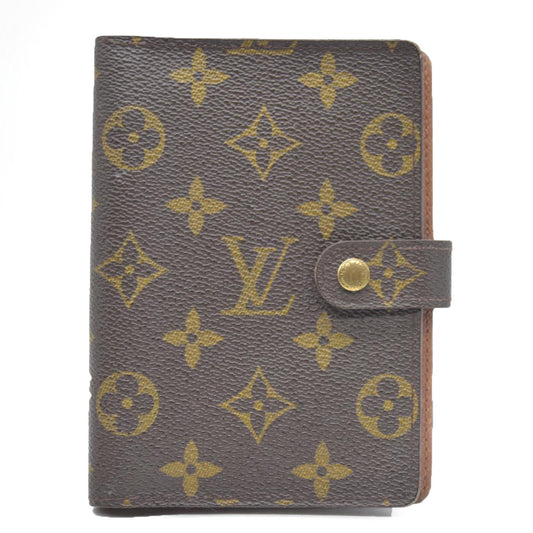 Louis Vuitton Monogram Agenda PM Notebook Cover Brown CA0949