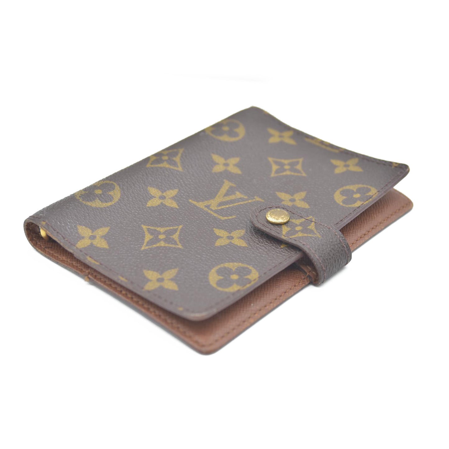Louis Vuitton Monogram Agenda PM Notebook Cover Brown CA0949