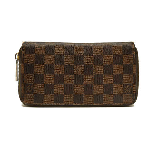 Louis Vuitton  Damier Ebene Zippy Wallet MI2174