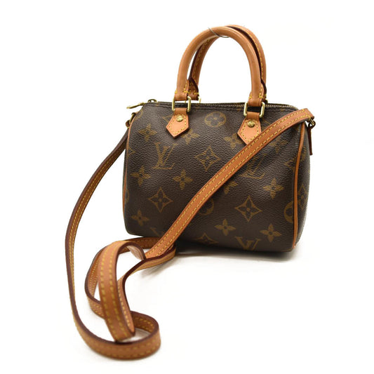 LOUIS VUITTON  Monogram Nano Speedy TR4155