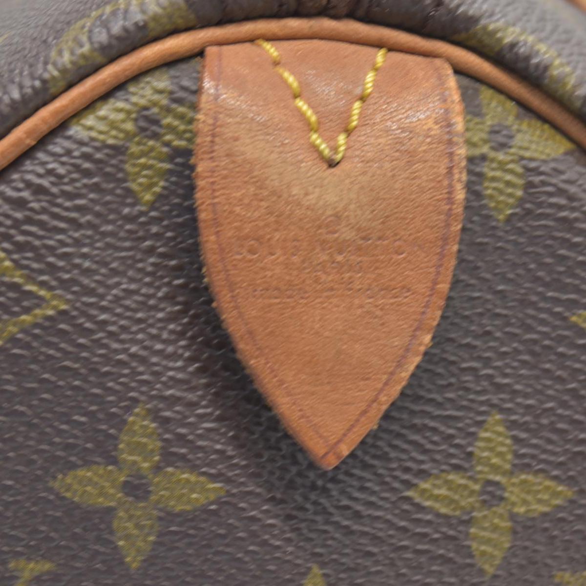 $1630 1983 Louis Vuitton Monogram Speedy 30 SA832