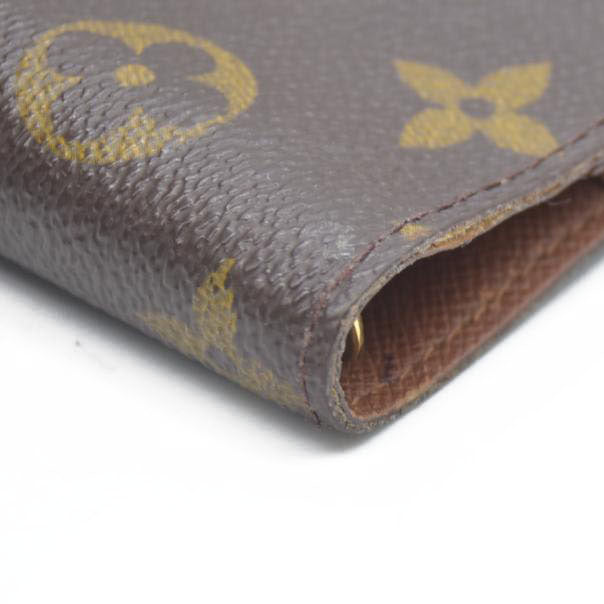 Louis Vuitton Monogram Agenda PM Notebook Cover Brown CA0949