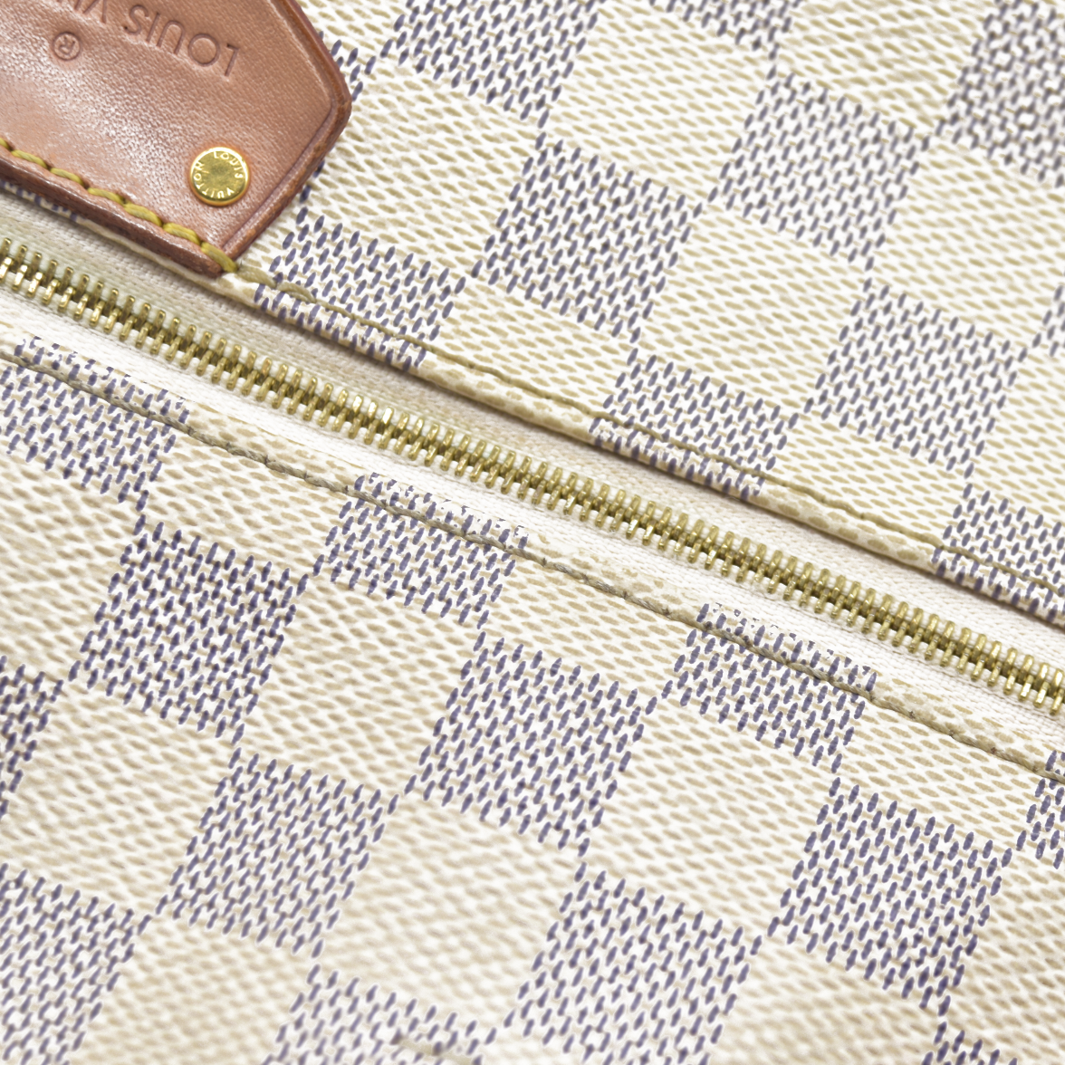 $1620 Louis Vuitton Damier Azur Iena MM FL4189 2019