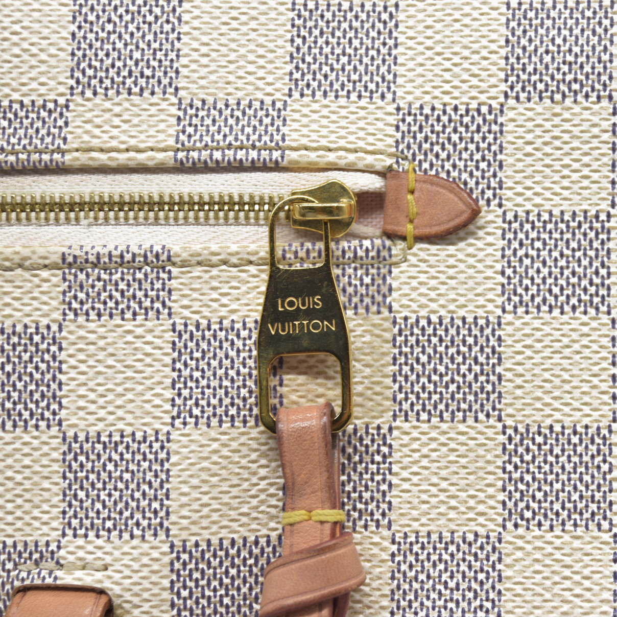 $1620 Louis Vuitton Damier Azur Iena MM FL4189 2019