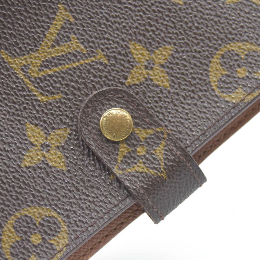 Louis Vuitton Monogram Agenda PM Notebook Cover Brown CA0949
