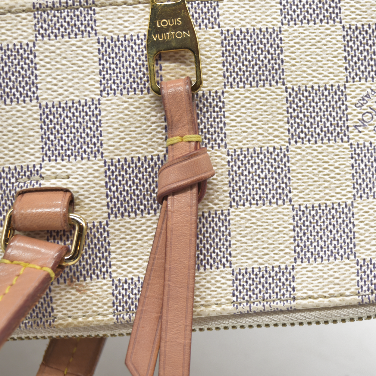 $1620 Louis Vuitton Damier Azur Iena MM FL4189 2019