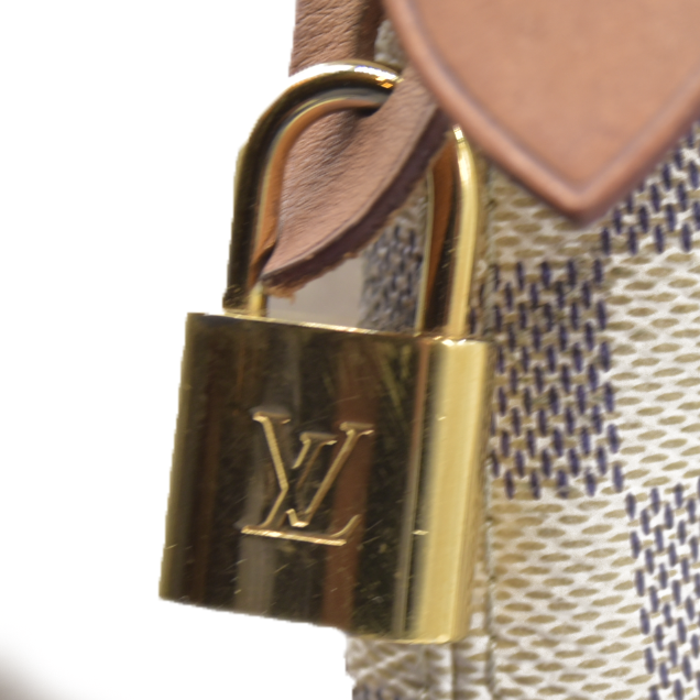 $1620 Louis Vuitton Damier Azur Iena MM FL4189 2019