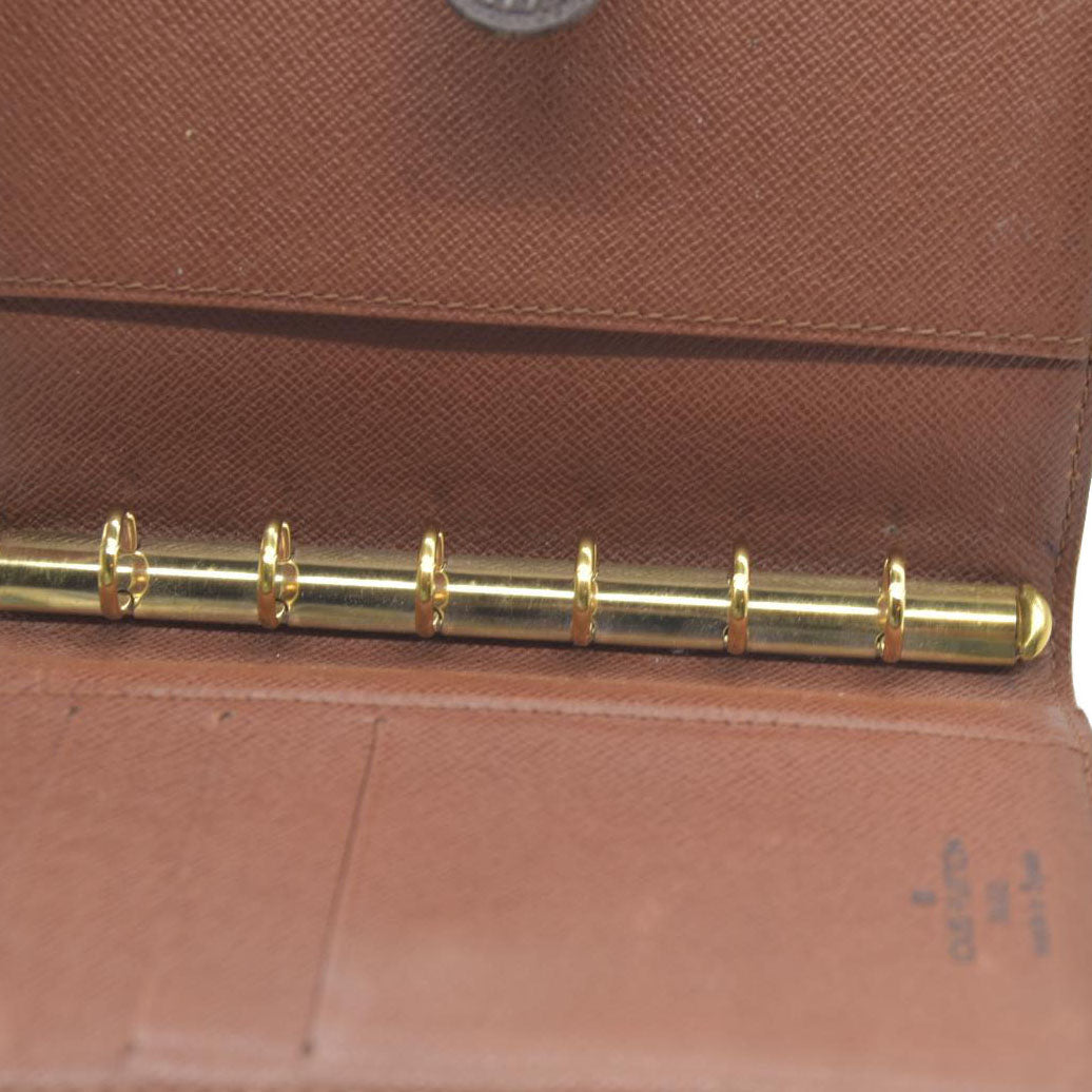 Louis Vuitton Monogram Agenda PM Notebook Cover Brown CA0949