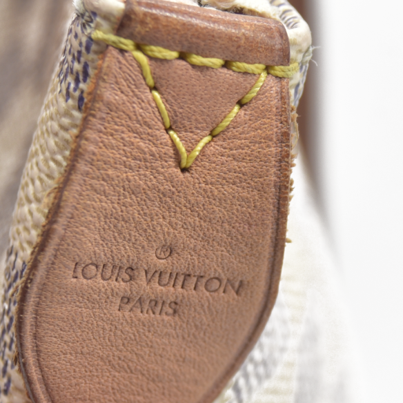 $1620 Louis Vuitton Damier Azur Iena MM FL4189 2019