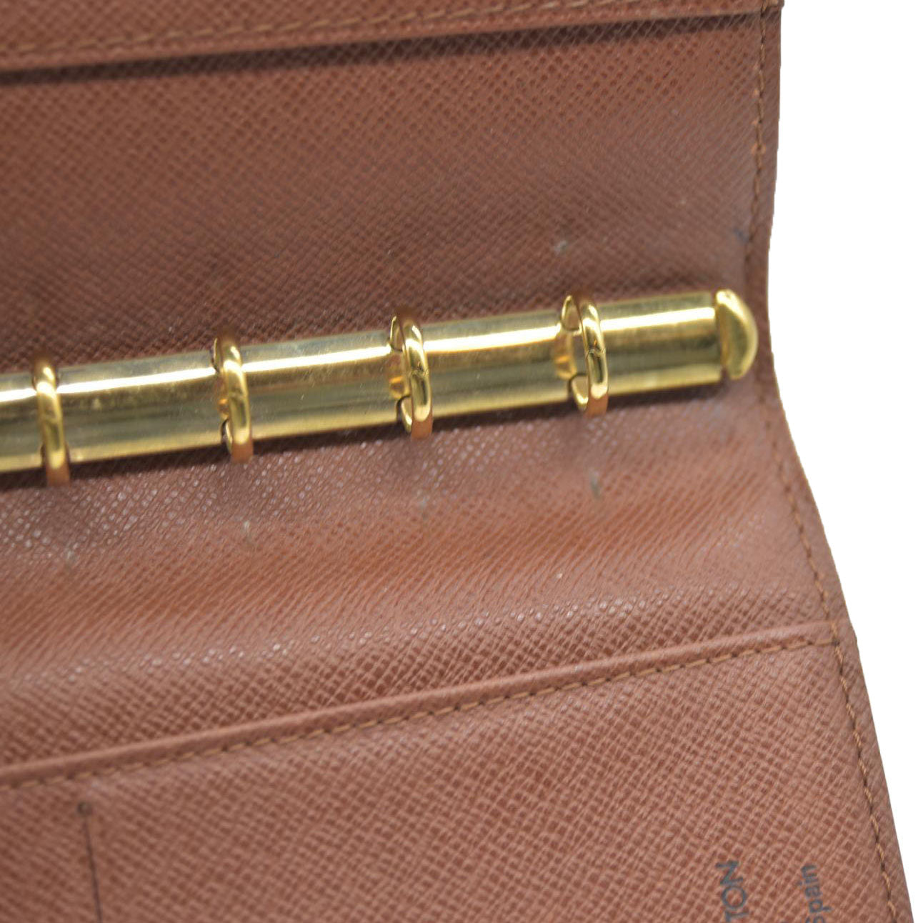 Louis Vuitton Monogram Agenda PM Notebook Cover Brown CA0949
