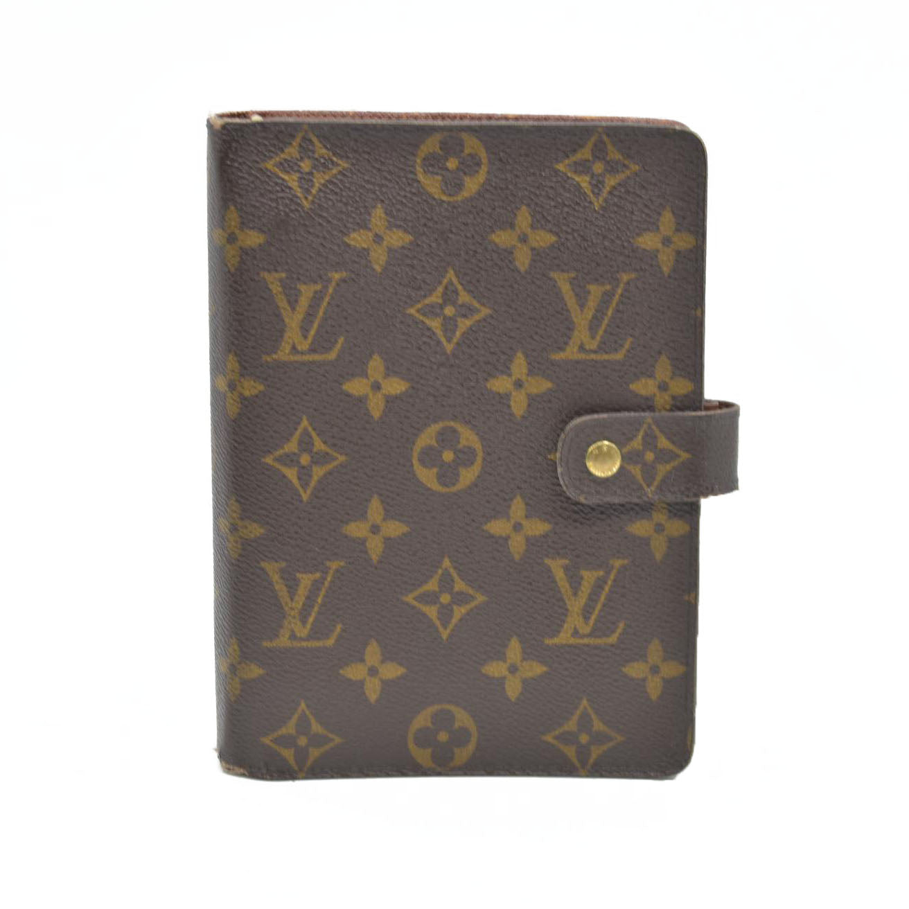 $755 Louis Vuitton  Monogram Medium Ring Agenda Cover