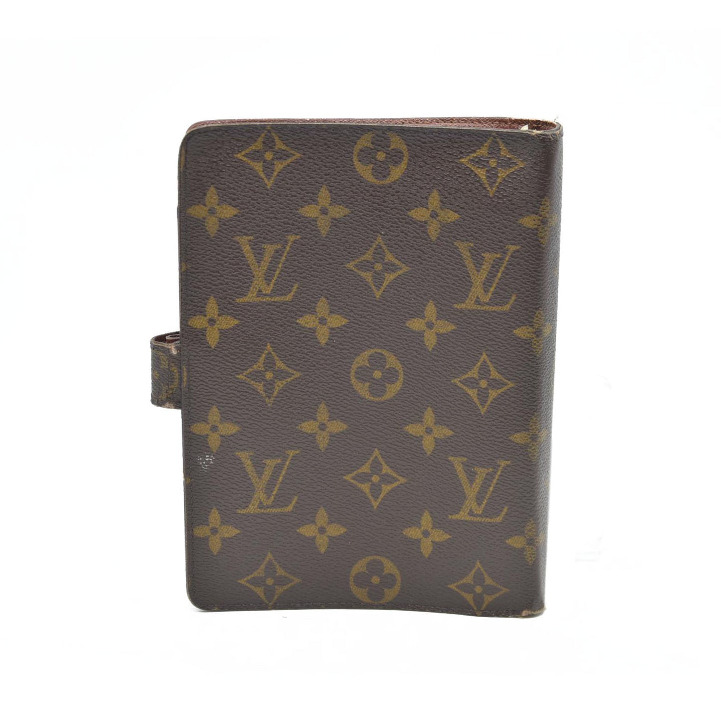 $755 Louis Vuitton  Monogram Medium Ring Agenda Cover