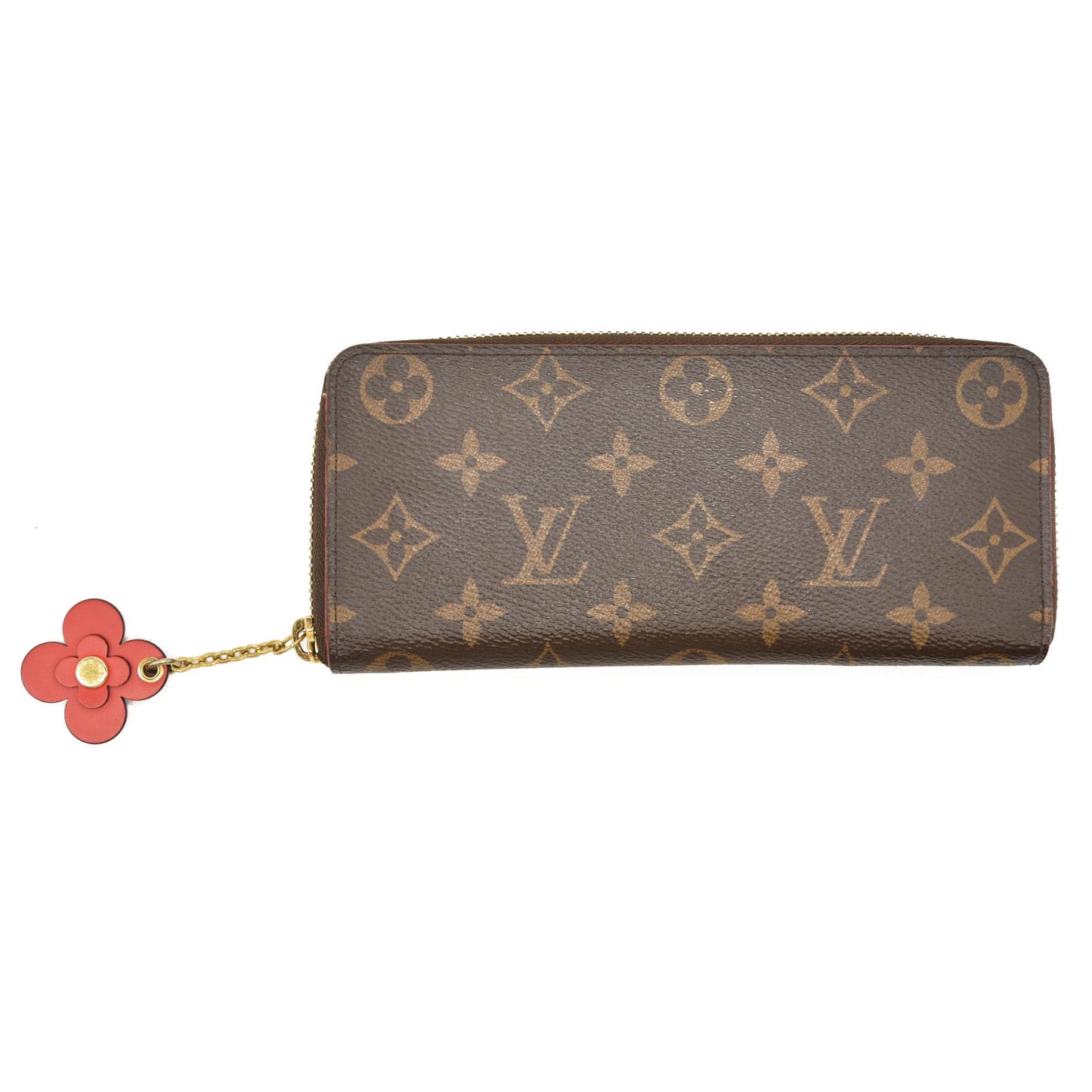 LOUIS VUITTON Monogram Blooming Flowers Clemence Wallet SD1146