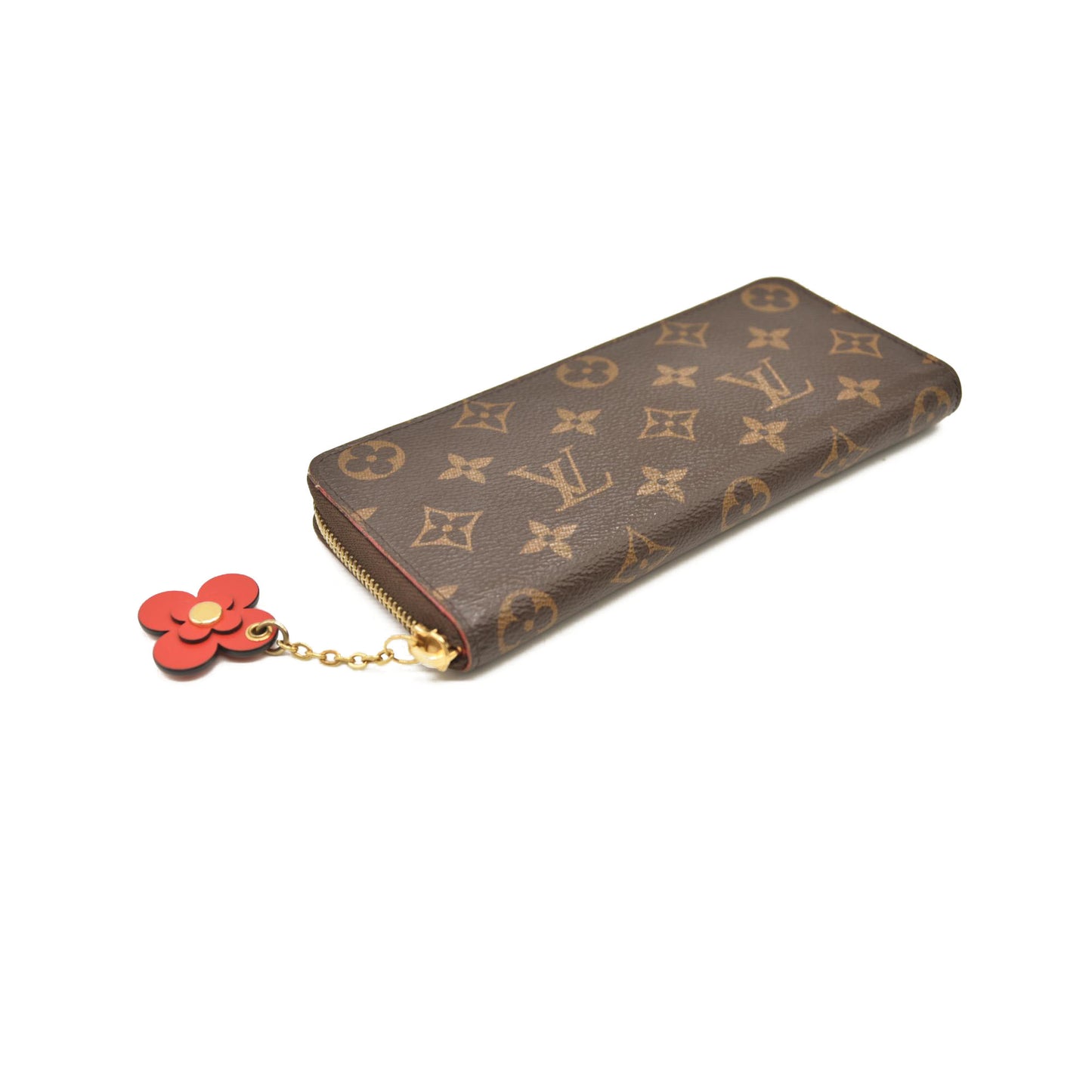 LOUIS VUITTON Monogram Blooming Flowers Clemence Wallet SD1146