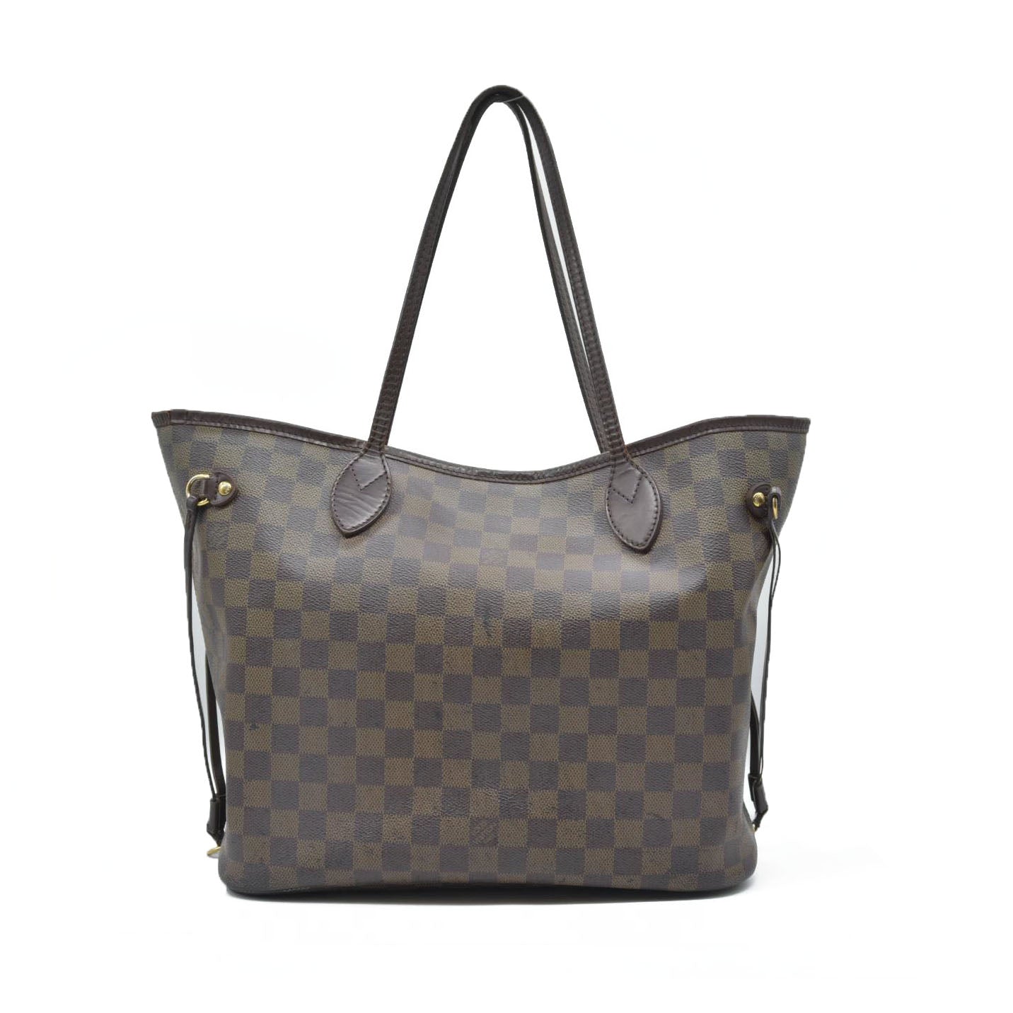 AUCTION $2130  Louis Vuitton  Damier Ebene Neverfull MM AR5110