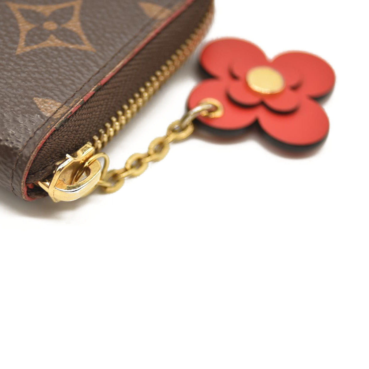 LOUIS VUITTON Monogram Blooming Flowers Clemence Wallet SD1146