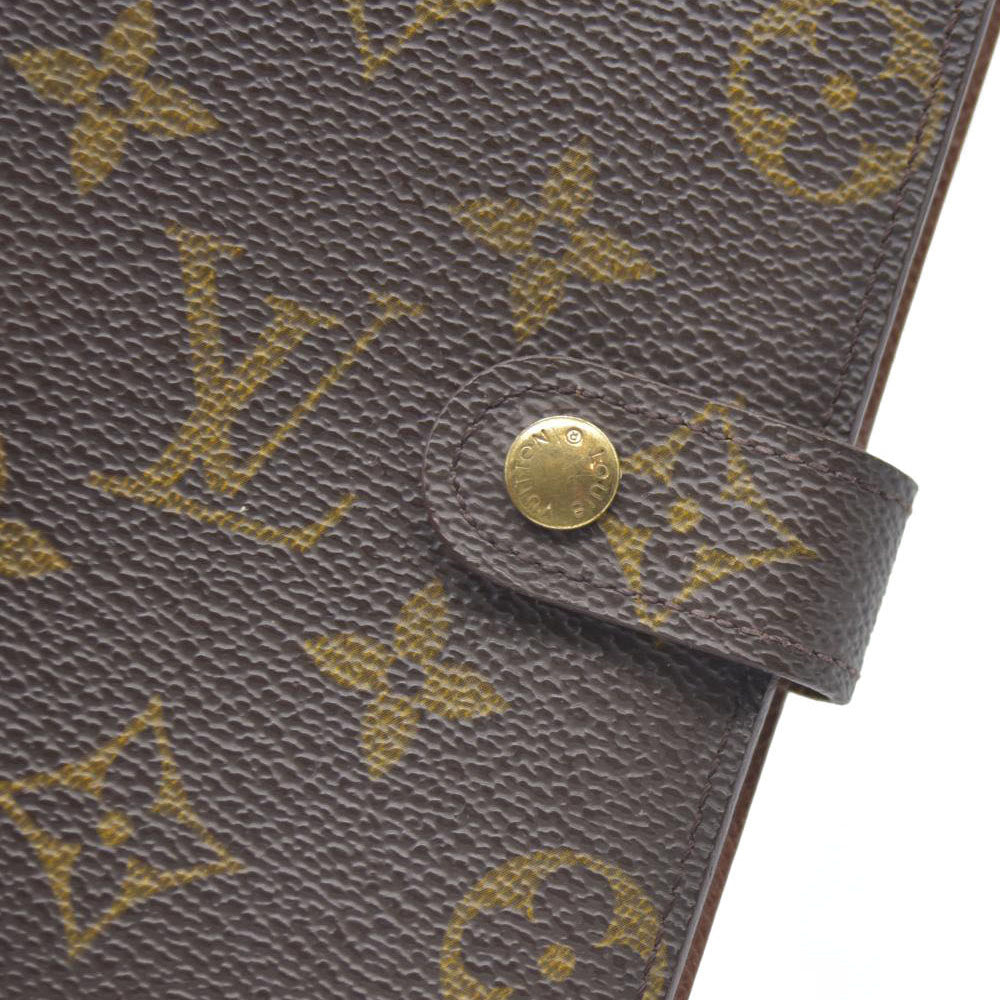 Louis Vuitton Monogram Agenda PM Notebook Cover Brown SP0090
