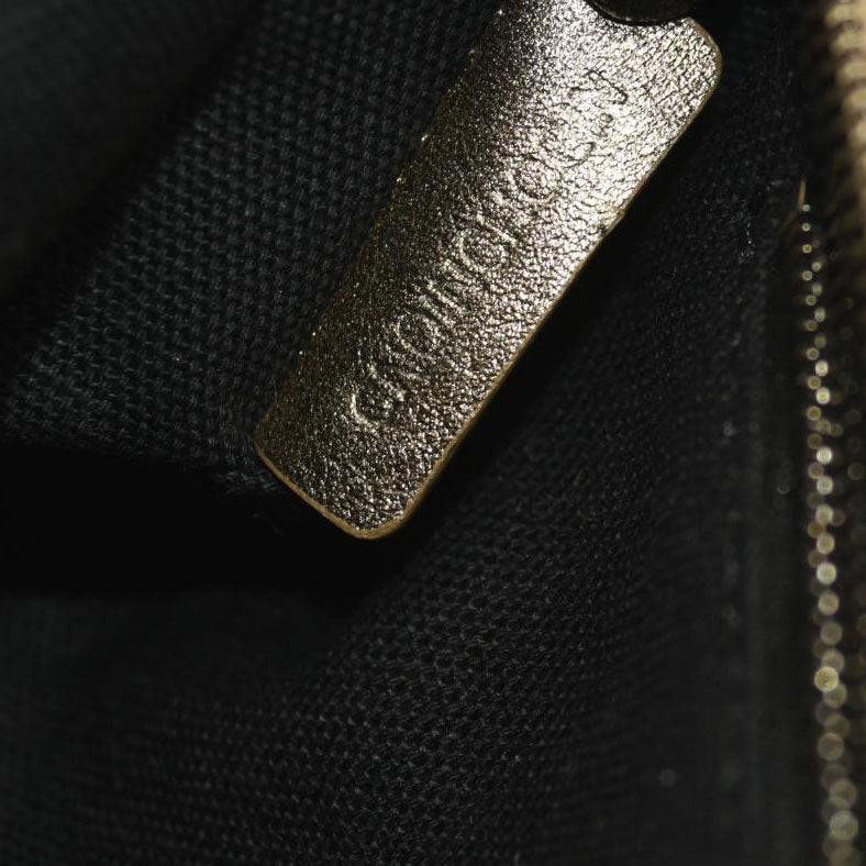 BURBERRY Shoulder Bag Leather Gold