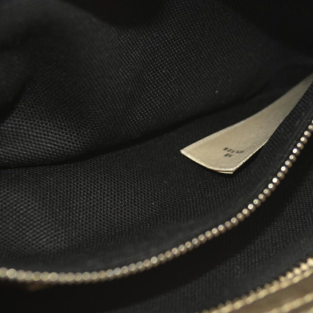 BURBERRY Shoulder Bag Leather Gold