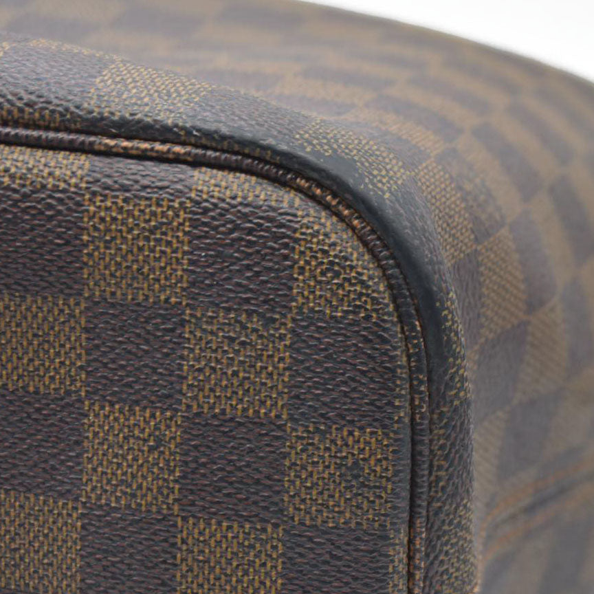 AUCTION $2130  Louis Vuitton  Damier Ebene Neverfull MM AR5110