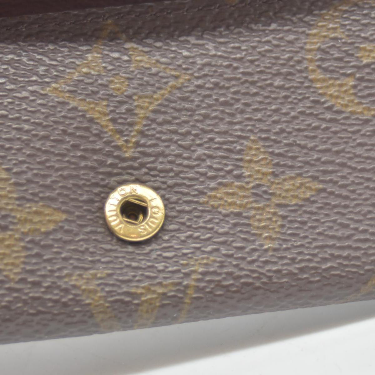 $345 Louis Vuitton Monogram Multicles 4 Ring Key Case Brown TH1919 CONSIGNMENT