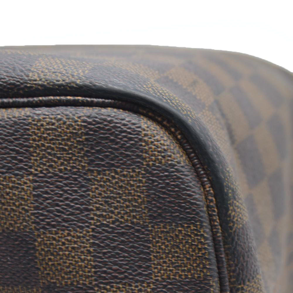 AUCTION $2130  Louis Vuitton  Damier Ebene Neverfull MM AR5110