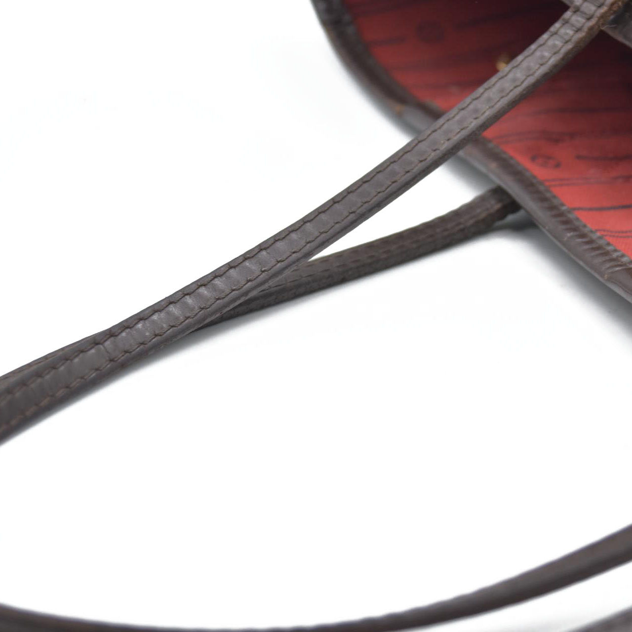 AUCTION $2130  Louis Vuitton  Damier Ebene Neverfull MM AR5110