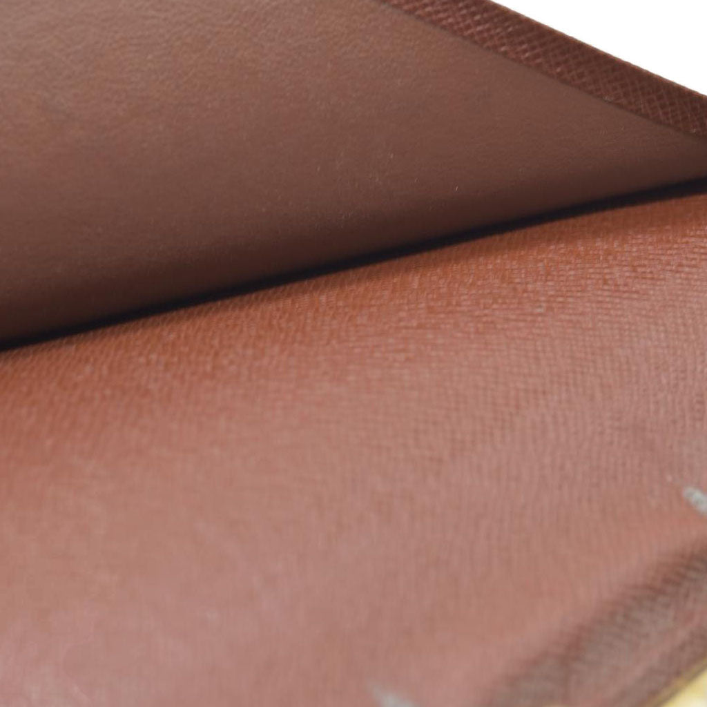 $755 Louis Vuitton  Monogram Medium Ring Agenda Cover