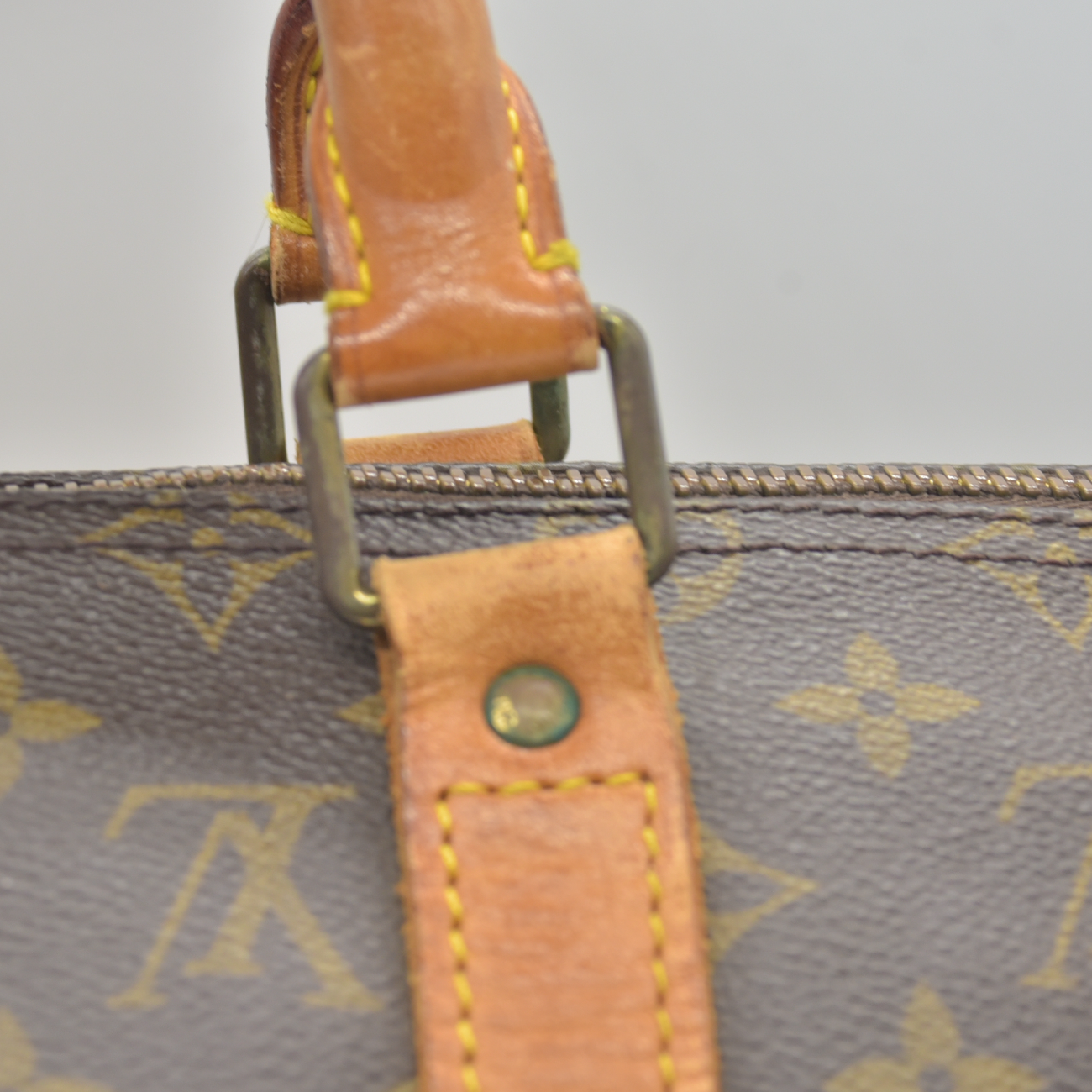 $1440 1988 Louis Vuitton LV Boston Bag Keepall 50 Brown Monogram VI883