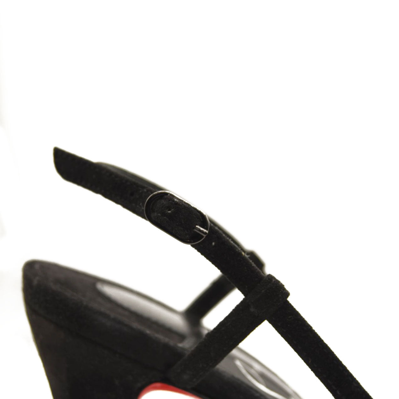 Christian Louboutin Crystal Slingback Vegastrassima 100 Size 38 Platform Sandal