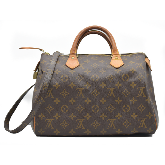 $1620 Louis Vuitton Monogram Speedy 30 SD1000 2000