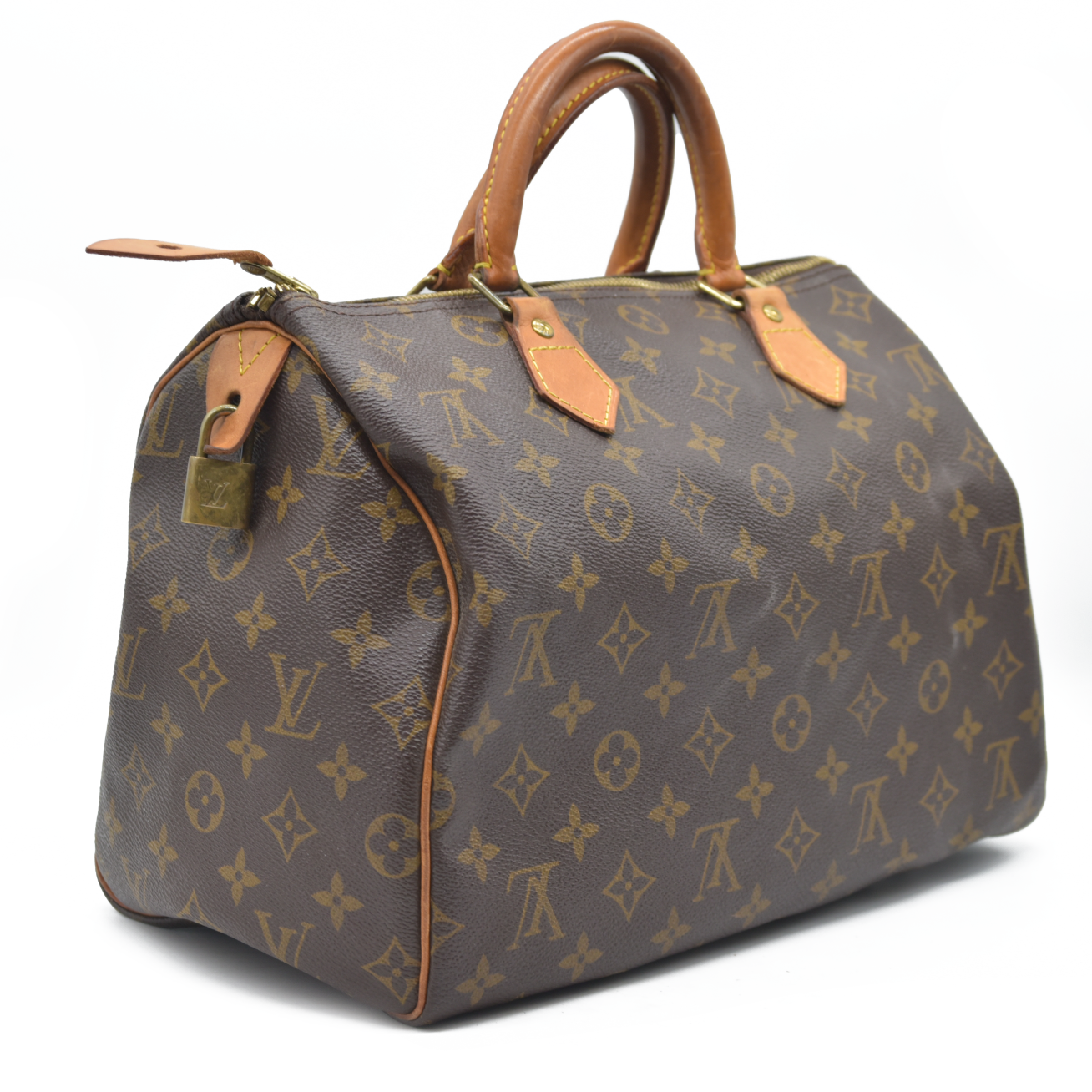 $1620 Louis Vuitton Monogram Speedy 30 SD1000 2000